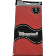 Red Tissue Paper 50x75cm Diamond (12x5 Sheets)