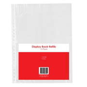 Display Book Refill Clear A4 STAT