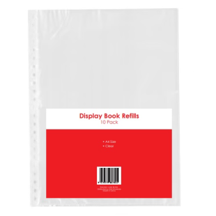 Display Book Refill Clear A4 STAT