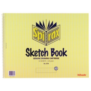 Sketch Book Spirax 579 A79 270x370 (Box of 10)