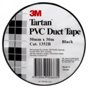 PVC Duct Tape 50mmx30m Black 3M