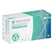 Biodegradable Gloves Nitrile Powder Free Green Extra Large Techtile 468470B/XL (Box of 2000)