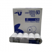 Thermal Rolls for EFTPOS/Cash Register 57x35x12mm Victory (Pack of 60)